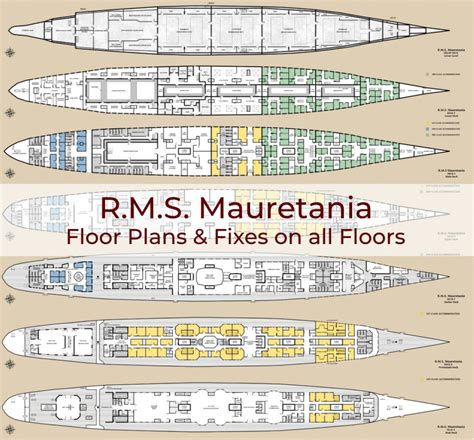 RMS Mauretania - Final Version with Floor Plans - Cthulhu Architect