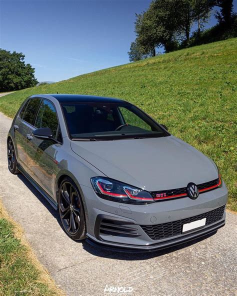 PURE GREY GOLF GTI TCR in 2020 | Gti, Golf gti, Car volkswagen