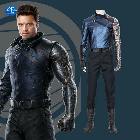 Bucky Barnes Costumes Winter Soldier Cosplay Costume ...