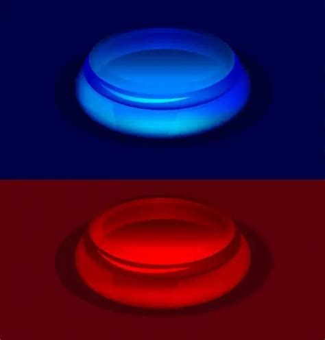 3d button templates dark red blue light effect Vectors graphic art designs in editable .ai .eps ...