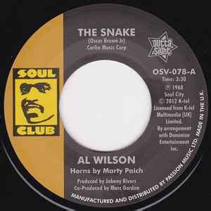 Al Wilson – The Snake (2012, Vinyl) - Discogs