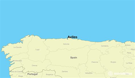 Where is Aviles, Spain? / Aviles, Asturias Map - WorldAtlas.com