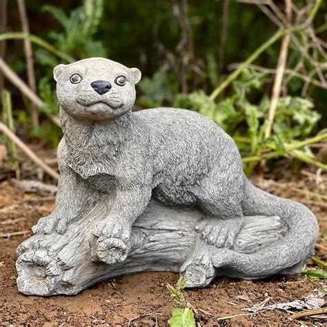 Concrete Otter Statue - Etsy