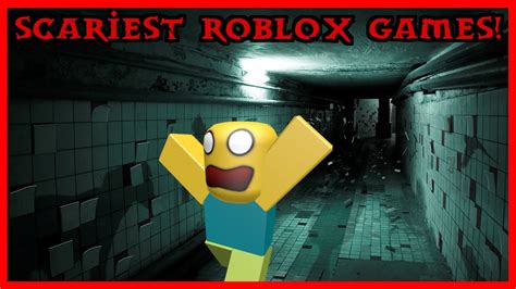 5 Scariest Games On Roblox - YouTube