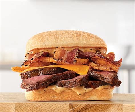 Arby's Steak & Bacon Melt Sandwich Nutrition Facts