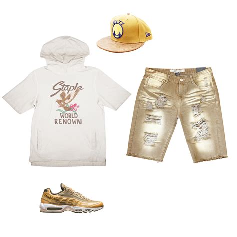 Nike Air Max 95 Metallic Gold Outfit