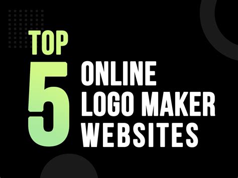 Top 5 Online Logo Maker Websites by Logo Design Ideas on Dribbble