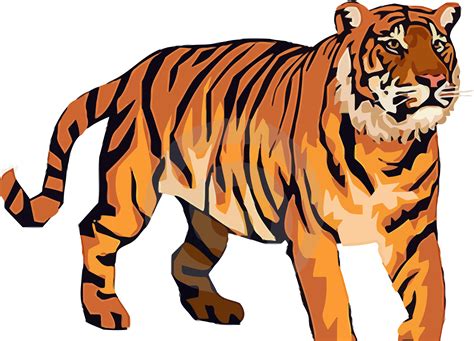 Tiger Clipart - Png Download - Full Size Clipart (#5456986) - PinClipart
