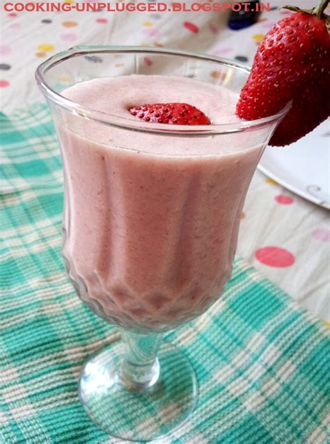 Flavors from my kitchen !: Strawberry Shake