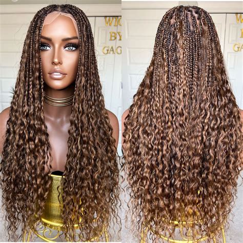 100% virgin human hair braids (Lugos) HD full lace wig – Wigsbygaga