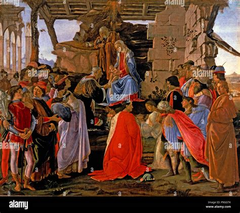 Sandro botticelli adoration magi Banque de photographies et d’images à haute résolution - Alamy