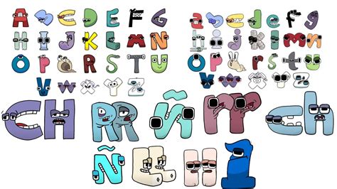 All Alphabet Lore Letters! by TheBobby65 on DeviantArt