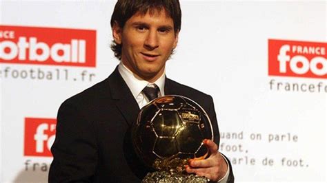 Ya son 14 años del primer Balón de Oro para el astro Lionel Messi | Luz ...