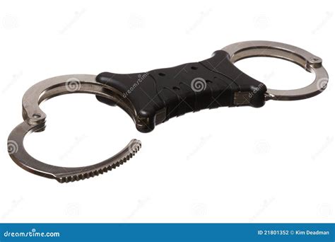 Rigid Handcuffs Stock Photography - Image: 21801352