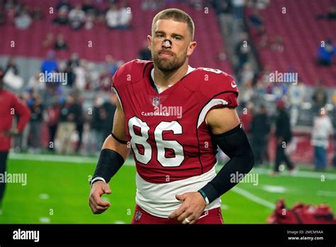 Arizona Cardinals tight end Zach Ertz (86) during an NFL football game against the Los Angeles ...