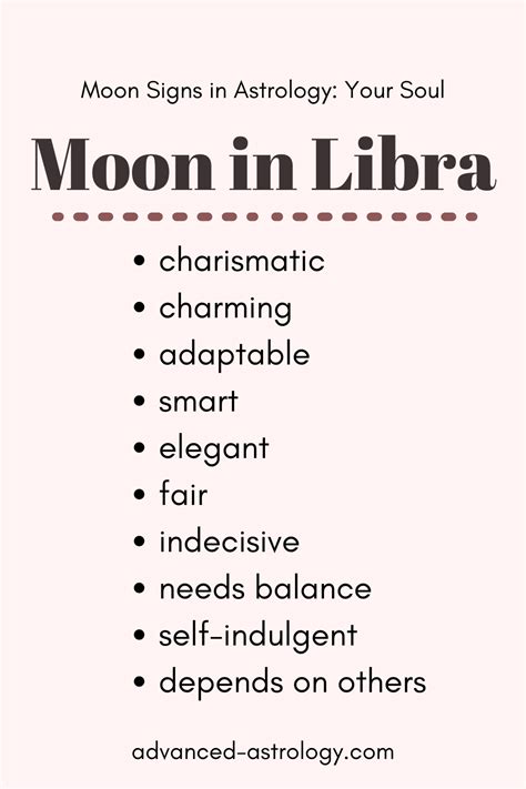 Moon in Libra Personality Traits and Meaning in Astrology - Astrology