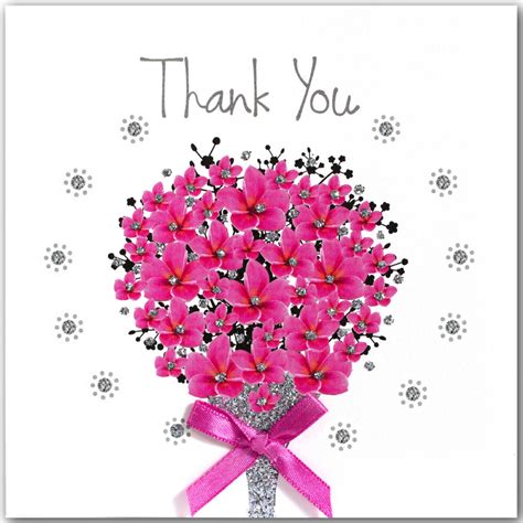 Thank You Flowers - L1805 – Jaab Cards