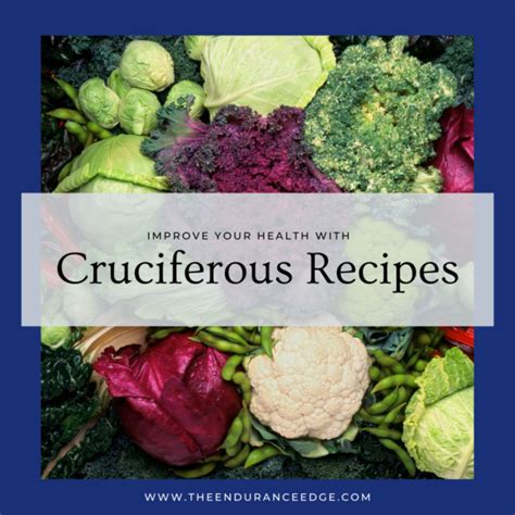 Cruciferous Vegetables Recipe Book - The Endurance Edge