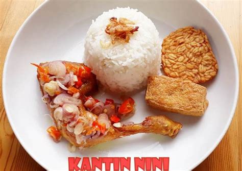 Resep Ayam goreng sambal matah oleh Kantin Nini - Cookpad