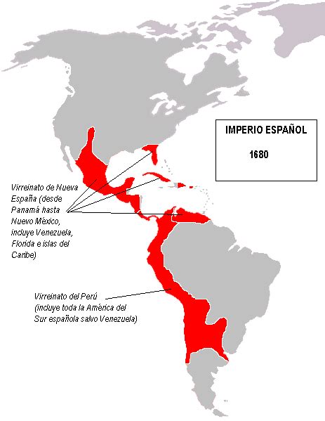 Blog de Sociales para el alumnado de 1º y 2º ESO: Tema 9. Mapas del Imperio Español en América ...