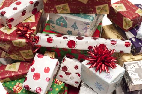 Photo of Pile of decorative colorful Christmas gifts | Free christmas images