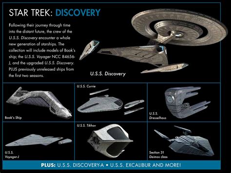 The Trek Collective: Eaglemoss tease future ships for the new Star Trek Universe Starships ...