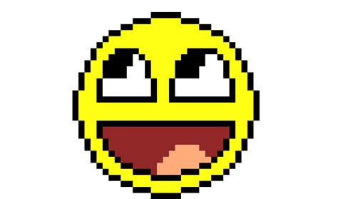 Pixilart - Pixel Smiley Face by Anonymous