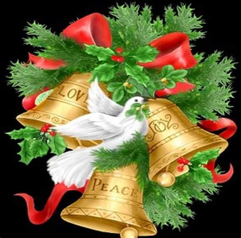 free download | Christmas Bells, red, holidays, ribbon, christmas decoration, new year, peace ...