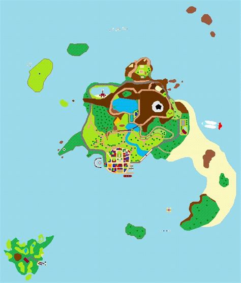 Wuhu Island map by GiovanGMazzella on DeviantArt