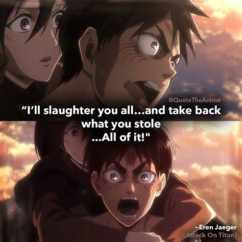 Eren Yeager Quotes Season 4