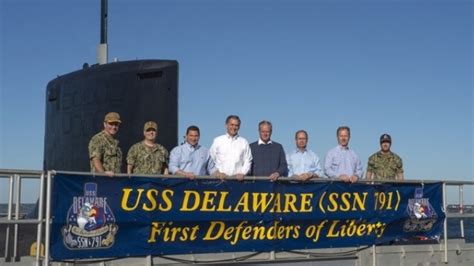 Future USS Delaware Delivered to the U.S. Navy