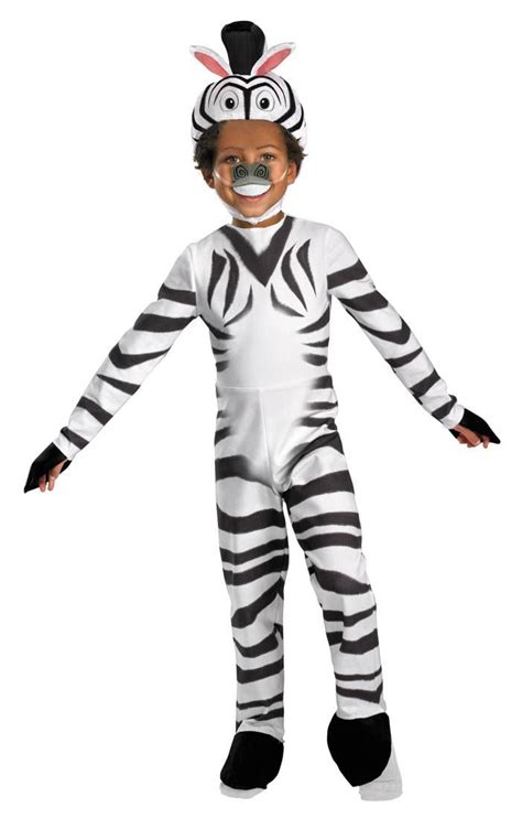 Marty The Zebra Kids Costume | Zebra costume, Zebra halloween costume ...