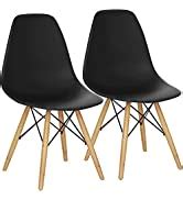 Amazon.com - Giantex Set of 4 Modern Dining Chairs, High Backrest ...