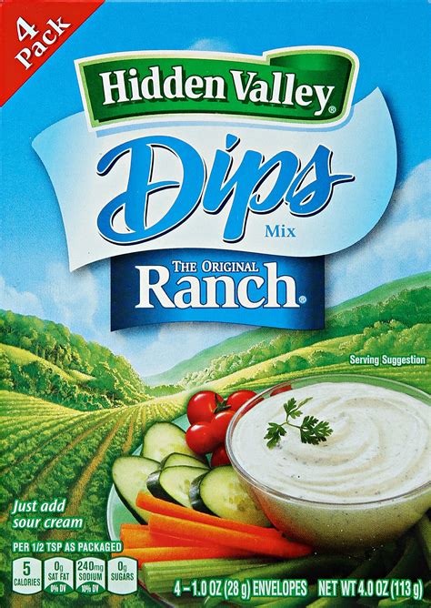 Hidden Valley The Original Ranch Dips Mix 4 Envelopes 113g- Buy Online ...