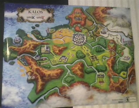 Kalos Region Map by MelKitsune on DeviantArt