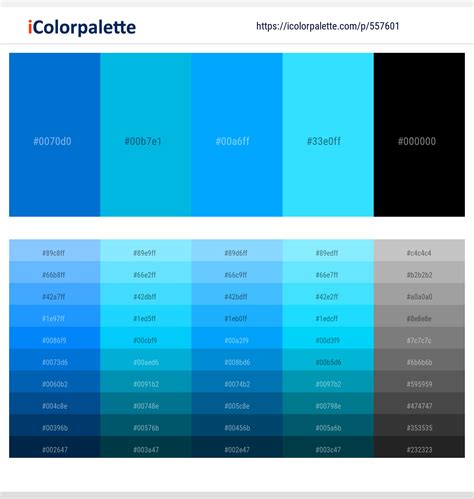 290+ Latest Color Schemes with Science Blue Color tone combinations ...