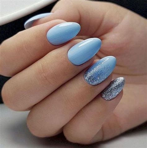 99 Best Chic Blue Nail Designs For 2020 | Almond nails designs, Nail designs spring, Cute spring ...