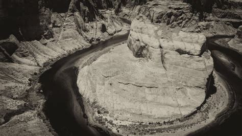 Horseshoe Bend, Arizona. Amazing Aerial View from Drone Stock Photo - Image of page, colorado ...