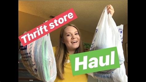 THRIFT STORE HAUL || AMAZING FINDS - YouTube