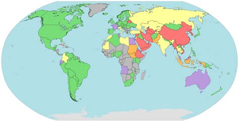 World Map Without Names Of Countries - Design Talk