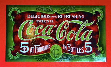 Vintage Coca-Cola Sign Photograph by Nancy Jenkins - Pixels