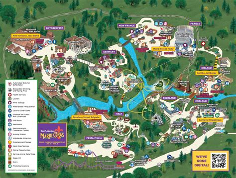 Theme Park Map | Busch Gardens Williamsburg