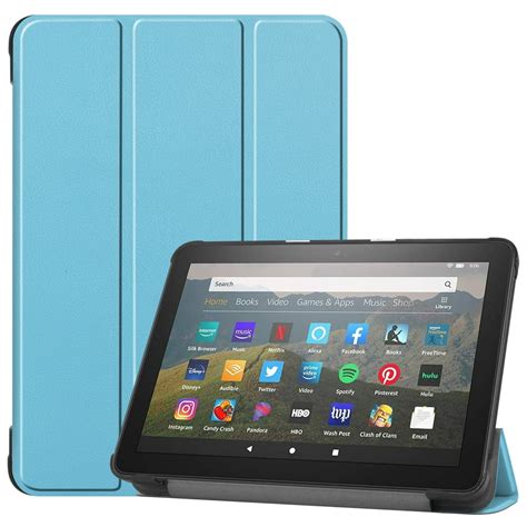 Allytech Amazon New Kindle Fire HD 8 Case (8-inch Display, 10th Generation, 2020 Released), Slim ...