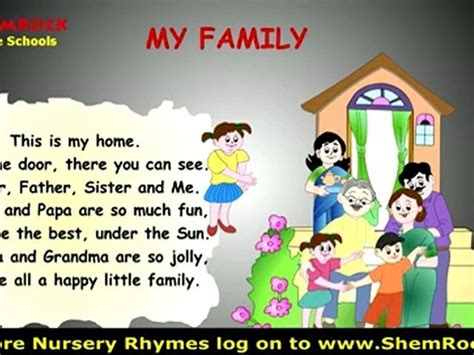 Nursery Rhymes My Family Songs with lyrics - video Dailymotion