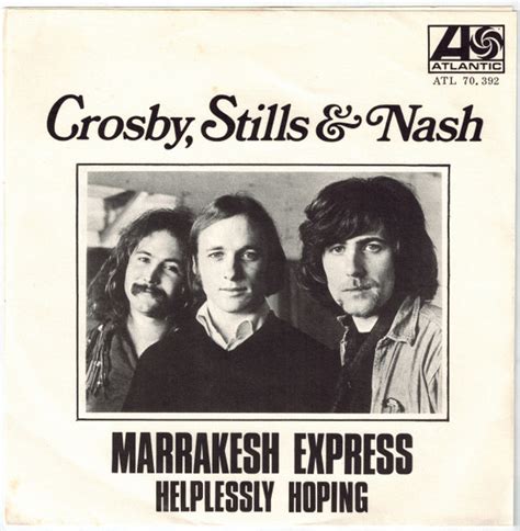 Crosby, Stills & Nash – Marrakesh Express (1969, Vinyl) - Discogs