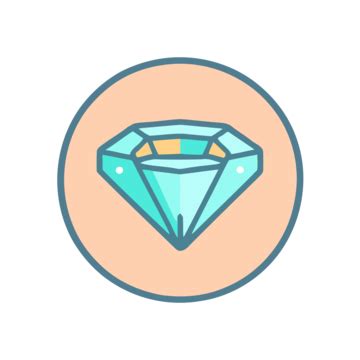 White Diamond Icon Icon Vector, Obby, A Lineal Icon Depicting Diamond Rings On White Background ...