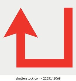 Directional Arrow Symbol Vector Illustration Stock Vector (Royalty Free ...