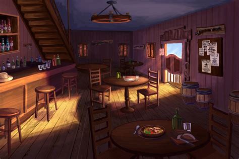 ArtStation - Wild West Interior