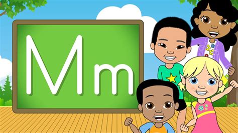 The Letter M | Alphabet A-Z | Jack Hartmann Alphabet Song - YouTube in 2020 | Alphabet songs ...