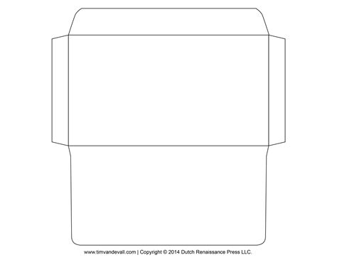 Printable Envelope Template | Downloadable Envelopes | Envelope printing template, Envelope ...